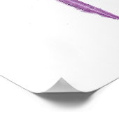 Poster Décor aquarelle pissenlit (Coin)