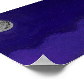 Poster Décor Art Décor Blue Moon (Coin)