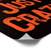 Poster Décor Crazy Cat Lady Halloween (Coin)