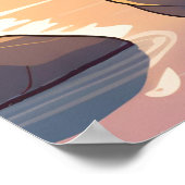 Poster Décor d’art mural à l’heure du café (Coin)