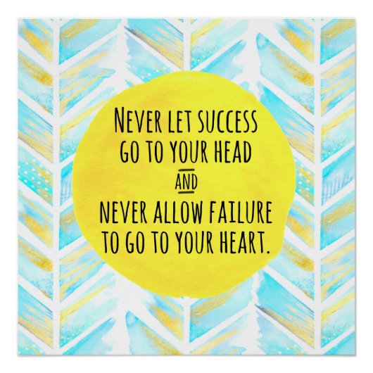 Poster Décor d'aquarelle inspiré ・ Maison ou bureau (Devant)