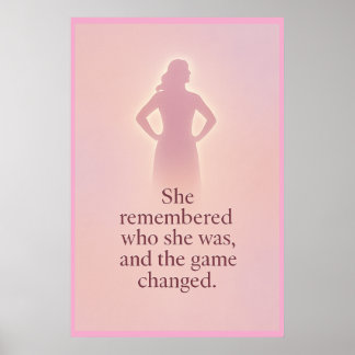 Poster Décor de bureau motivant