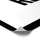 Poster Décor de bureau motivant (Coin)