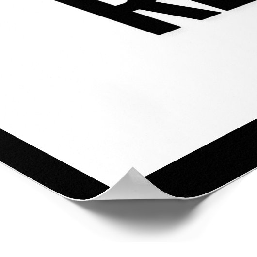 Poster Décor de bureau motivant (Coin)