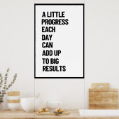 Poster Décor de bureau motivant (Cuisine)