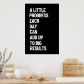 Poster Décor de bureau motivant (Cuisine)