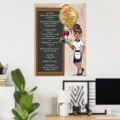 Poster Décor de café Magie Créative (Bureau à domicile)