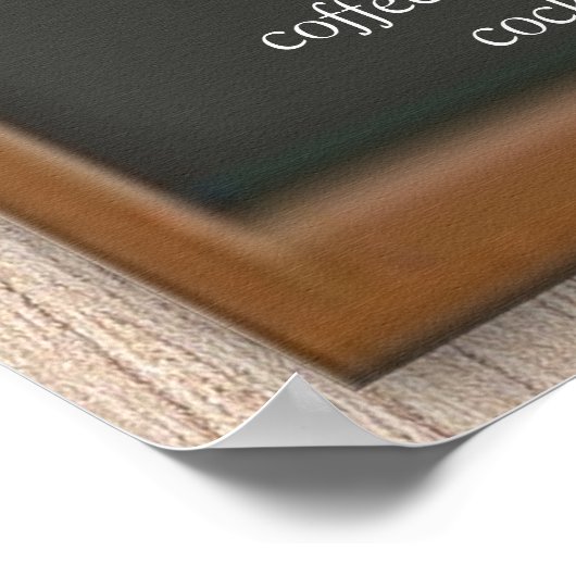 Poster Décor de café Magie Créative (Coin)