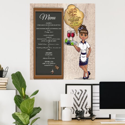 Poster Décor de café Magie Créative (Bureau à domicile)