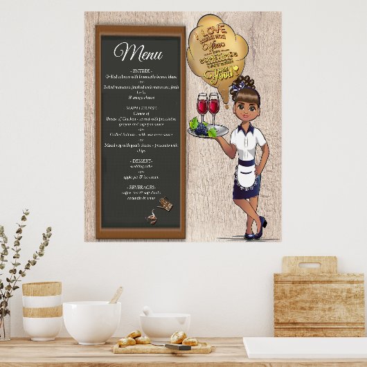 Poster Décor de café Magie Créative (Cuisine)