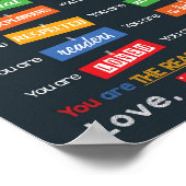 Poster Décor de classe animé Fin d'année Cadeau de l'ense (Coin)