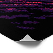 Poster 🌅 Décor de coucher de soleil côtier pour un style (Coin)