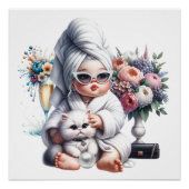 Poster Décor de la Dame de Loisir (Devant)