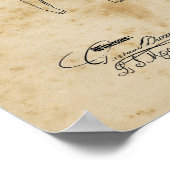 Poster Décor de la salle de blanchisserie ligne de linge (Coin)