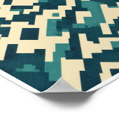 Poster Décor de l'affiche du Motif Vector Art (Coin)