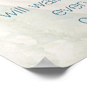 Poster Décor de mur d'aquarelle inspirationnelle et spiri (Coin)