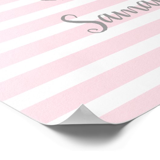 Poster Décor de mur de bébé lapin (Coin)