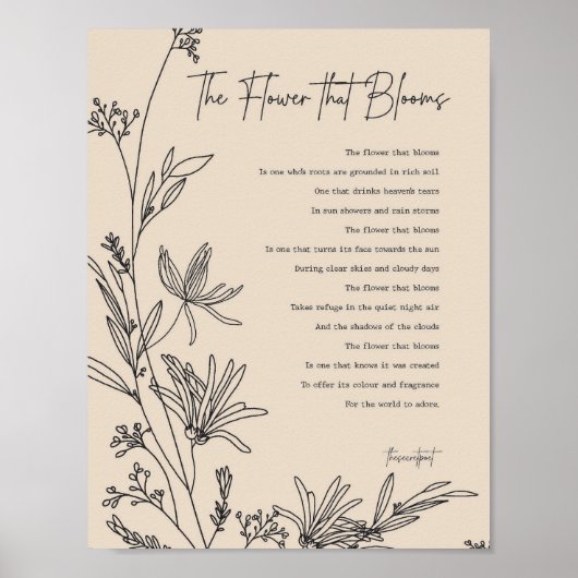 Poster Décor de mur d'impression de l'affiche (Devant)