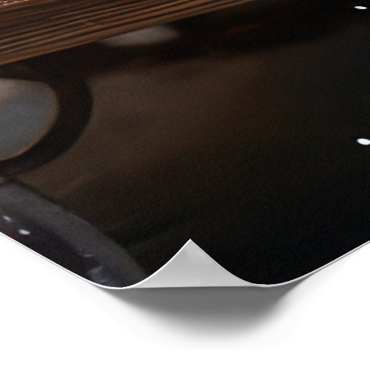 Poster Décor de Noël carlin Snowy Sleigh (Coin)