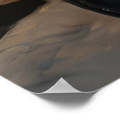 Poster Décor de Noël Havanais Snowy Sleigh (Coin)