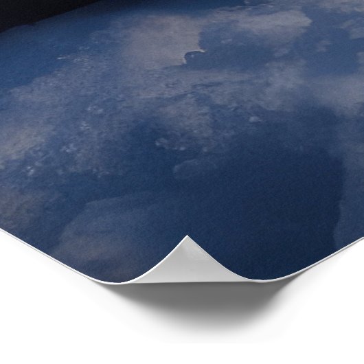 Poster Décor de Noël Lapphund Snowy Sleigh (Coin)