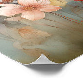 POSTER DÉCOR DE NURSERY EN BOIS ENCHANTÉ (Coin)