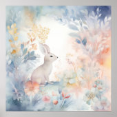 POSTER DÉCOR DE NURSERY EN BOIS ENCHANTÉ (Devant)