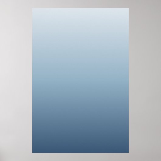 Poster Décor d'impression d'aura ombré moderne (Devant)