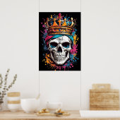 Poster Décor du mur de l'affiche de l'affiche de la montu (Cuisine)