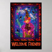 Poster Décor Éffrayant de la fête d'Halloween (Devant)