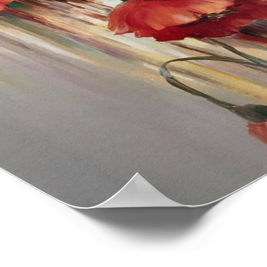 Poster Décor floral (Coin)