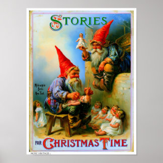 POSTER DÉCOR : ILLUSTRATION DE LIVRE D'ART VINTAGE