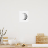 Poster Décor Lune Crescent, Décor Lune (Cuisine)