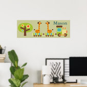 Poster Décor mignon personnalisé pour les enfants (Bureau à domicile)