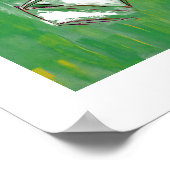 Poster Décor moderne Art Abstrait Géométrique Couple tend (Coin)