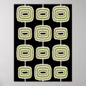 Poster Décor Moderne Du Milieu Du Siècle (Devant)