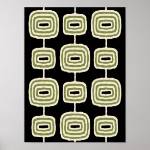 Poster Décor Moderne Du Milieu Du Siècle