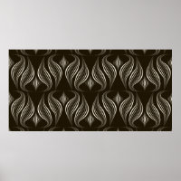 Décor monochrome motif vintage et transparent avec