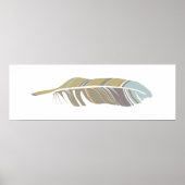 Poster Décor mur d'impression en cuir gras (Devant)