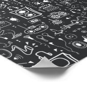 Poster Décor musical (Coin)