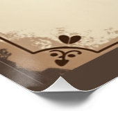 Poster Décor Rustique personnalisé (Coin)