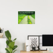 Poster Décor sur un détour (Bureau à domicile)
