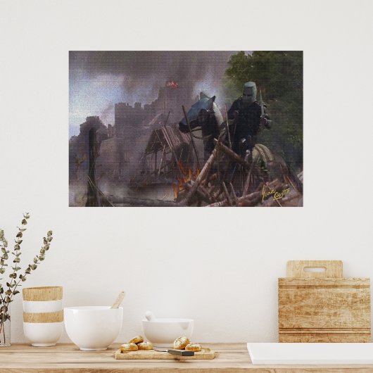 POSTER DÉCORATEUR DE SIÈGE (Cuisine)