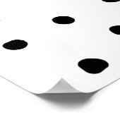 Poster décoratif Live, Lauder, Love Gold and Dots (Coin)