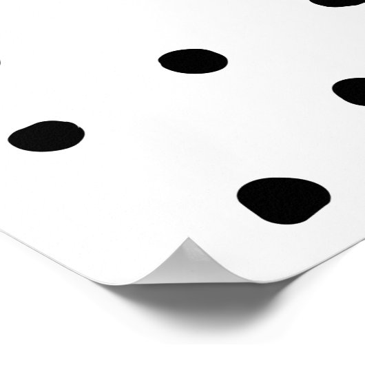 Poster décoratif Live, Lauder, Love Gold and Dots (Coin)