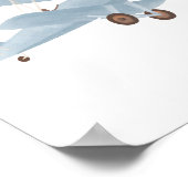 Poster décoratif pour chambre d'enfant avion bipla (Coin)