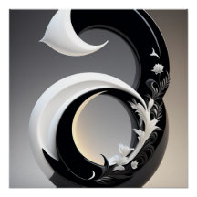 décoration murale en noir et blanc pour salon noir