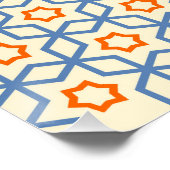 Poster décoration religieuse islamique décoration géométr (Coin)