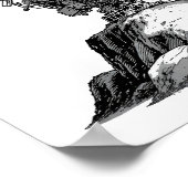 Poster Decoupage Template: 1960s Asteroid Antenna (Coin)