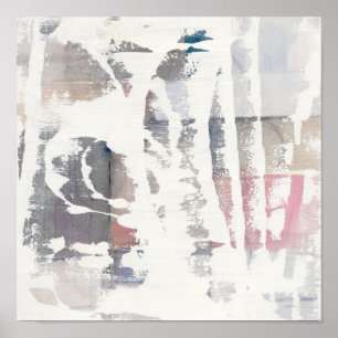 Poster Découpe blanche